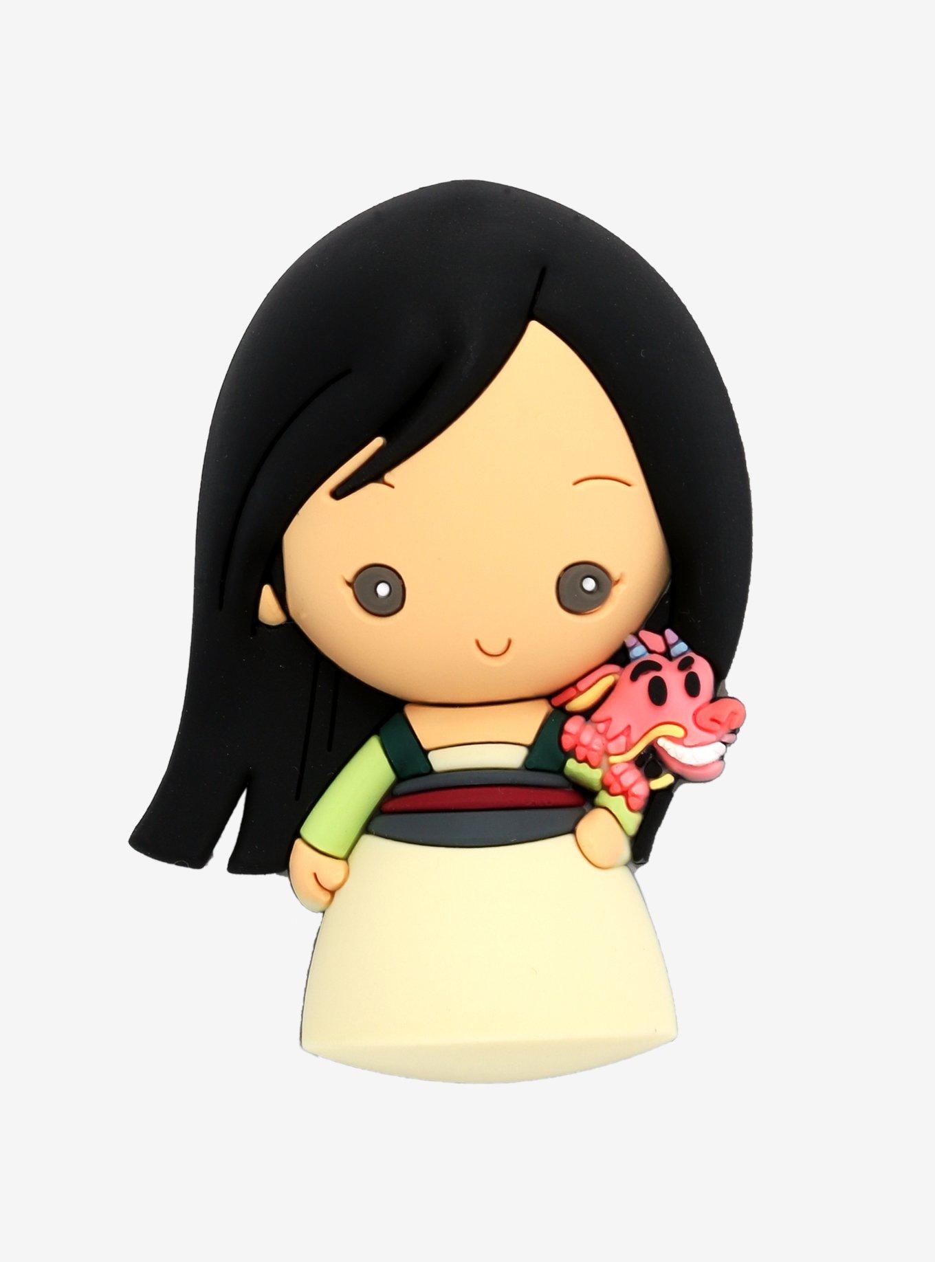 Disney Mulan Chibi Mulan & Mushu Magnet, , hi-res