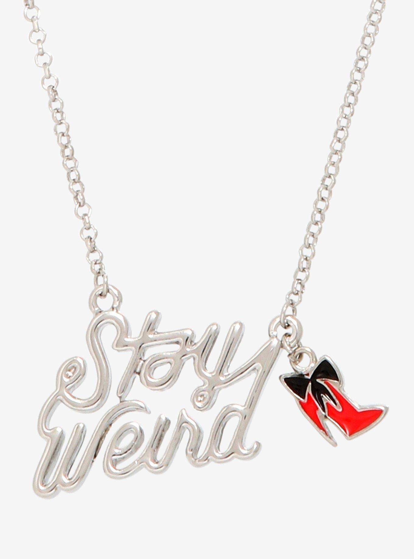 Disney Cruella Stay Weird Necklace, , hi-res