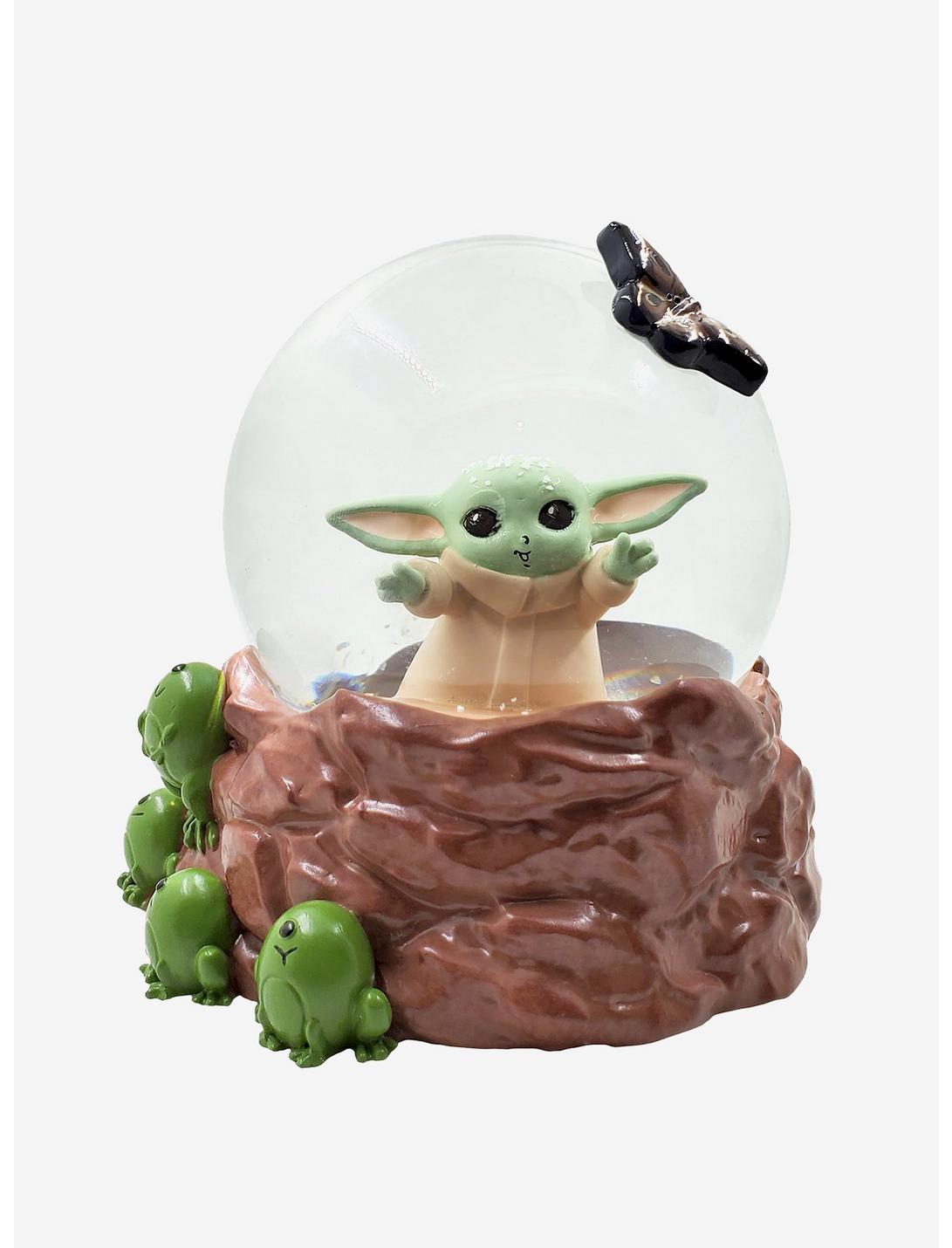 Star Wars The Mandalorian The Child with Butterfly Snow Globe, , hi-res