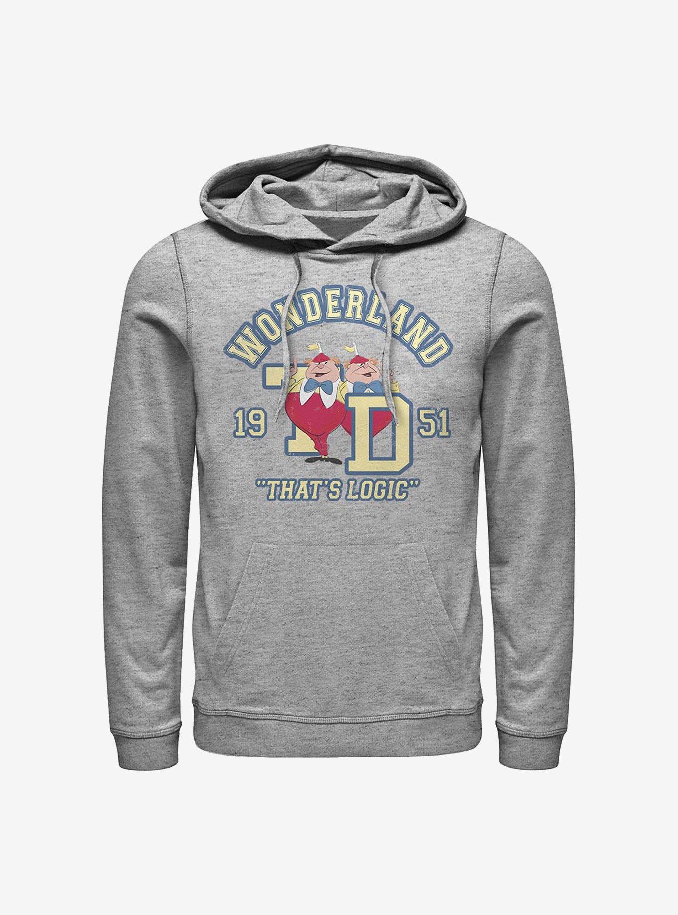 Disney Alice In Wonderland Tweedle Collegiate Hoodie, , hi-res