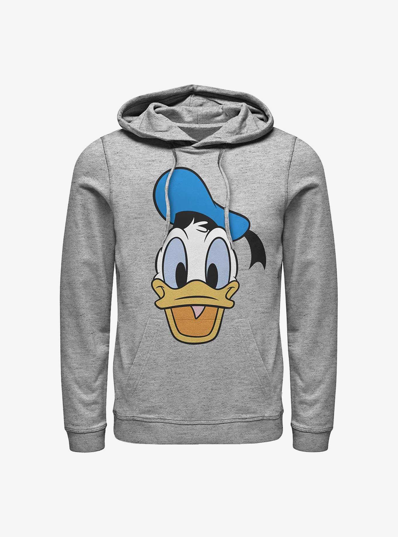 Disney Donald Duck Big Face Donald Hoodie, , hi-res