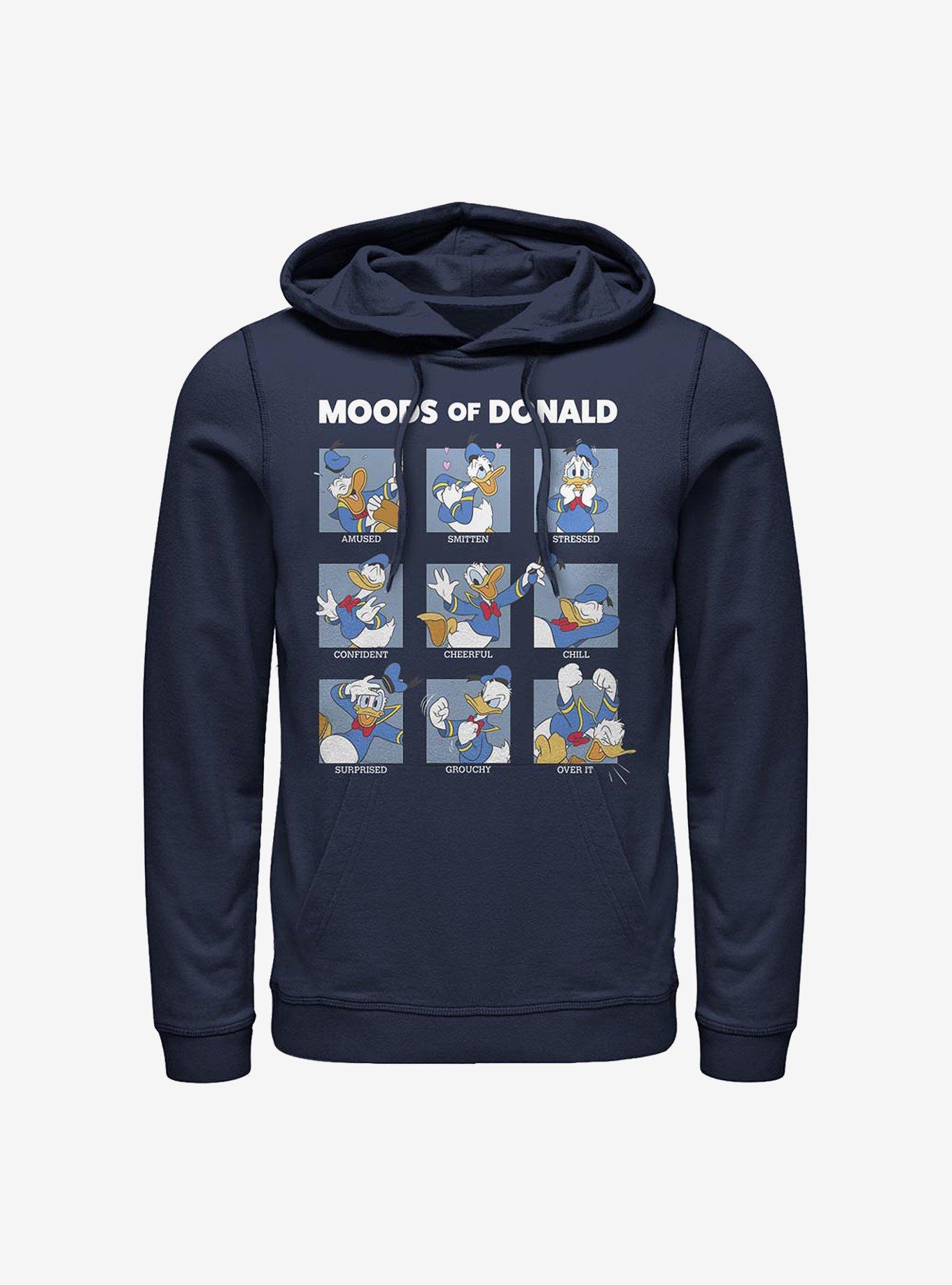 Disney Donald Duck Donald Moods Hoodie, , hi-res