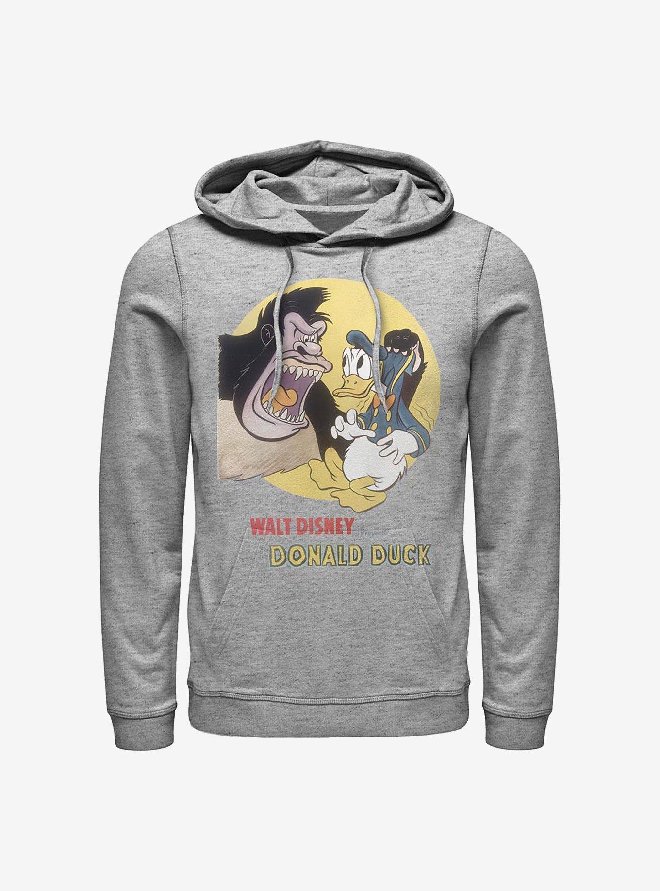 Disney Donald Duck Donald And The Gorilla Hoodie, , hi-res