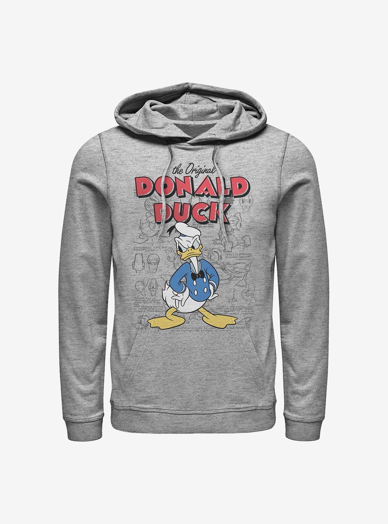 Disney Donald Duck Original Sketchbook Hoodie