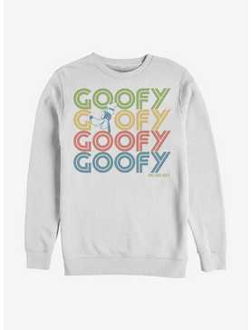 Disney Goofy Retro Stack Goofy Crew Sweatshirt, , hi-res