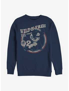Disney Lilo & Stitch Wild N Free Crew Sweatshirt, , hi-res