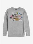 Disney Mickey Mouse Group Sweatshirt, ATH HTR, hi-res