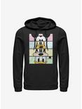 Disney Mickey Mouse And Friends Boxed Eyes Hoodie, BLACK, hi-res