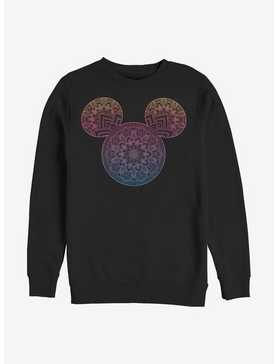 Disney Mickey Mouse Mickey Mandala Fill Crew Sweatshirt, , hi-res