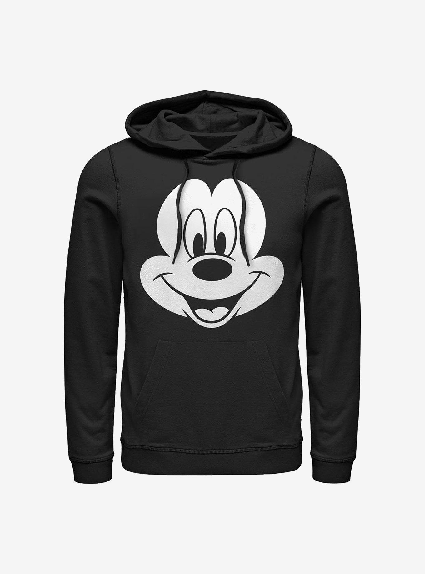 Disney Mickey Mouse Big Face Mickey Hoodie, BLACK, hi-res