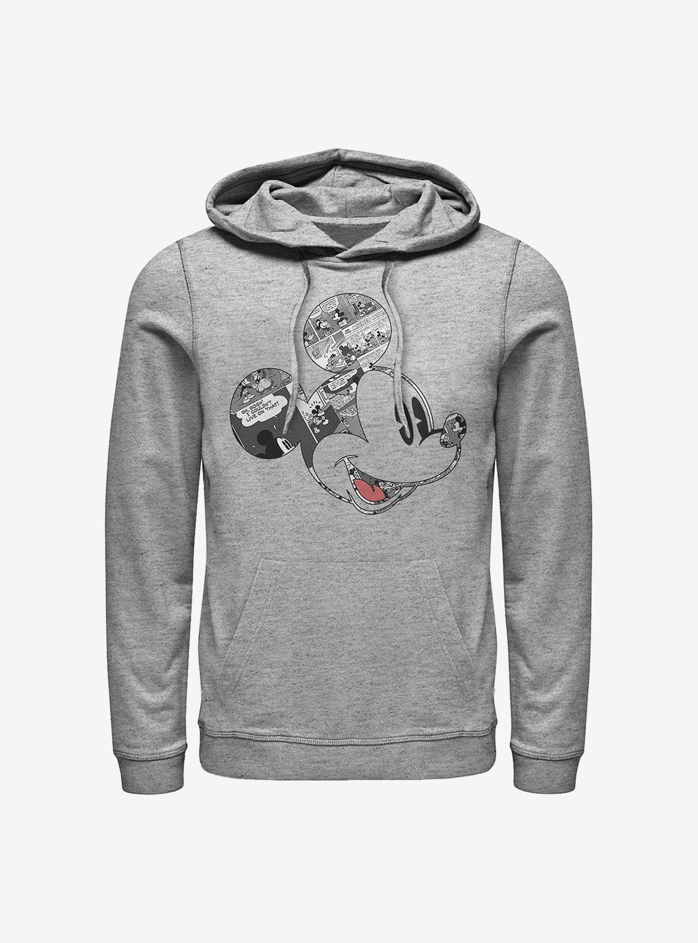 Disney Mickey Mouse Comic Mouse Hoodie, , hi-res