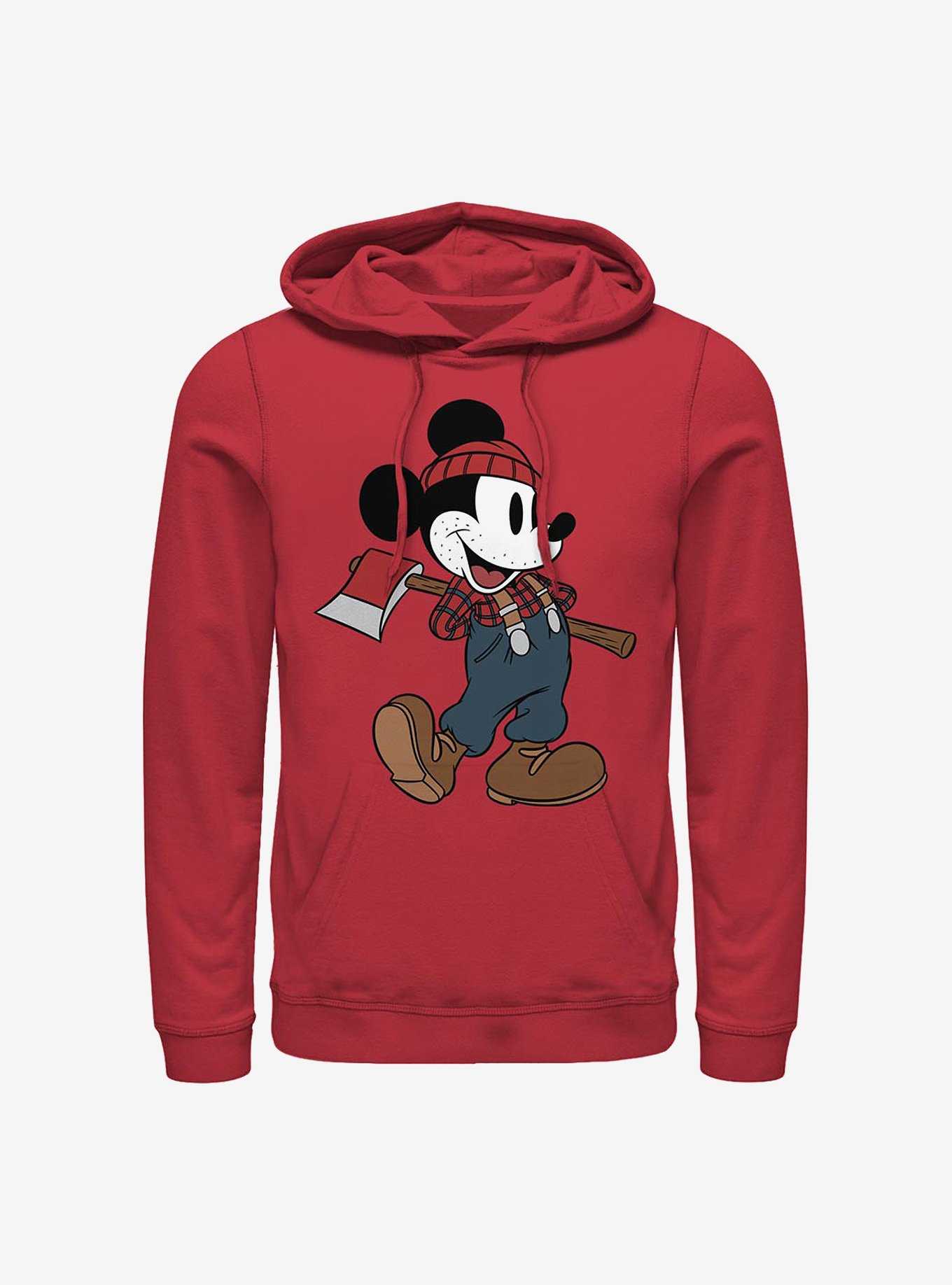 Disney Mickey Mouse Lumberjack Mickey Hoodie, , hi-res