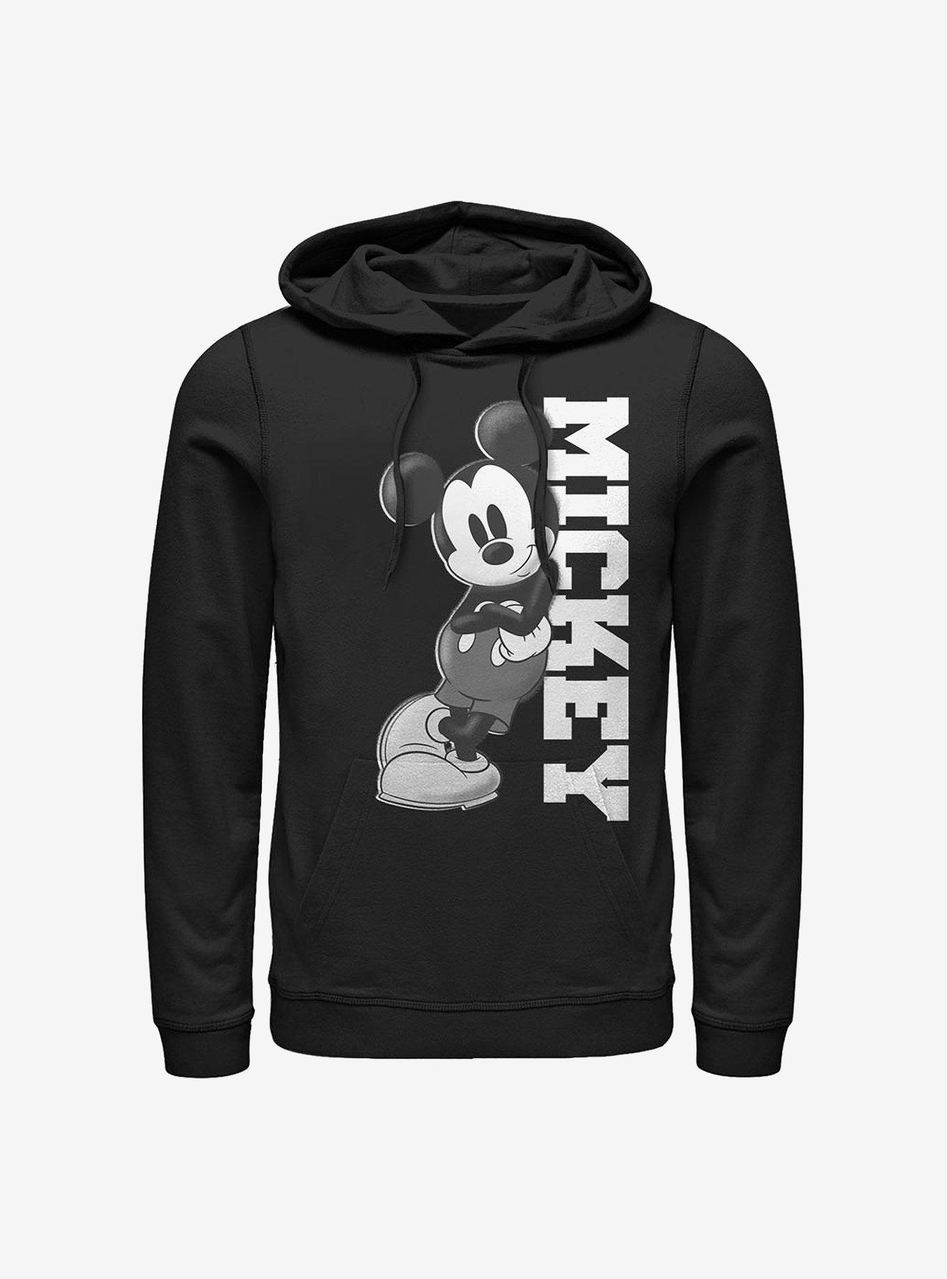 Mickey mouse black on sale hoodie