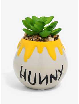 Disney Winnie the Pooh Hunny Pot Faux Succulent Planter, , hi-res