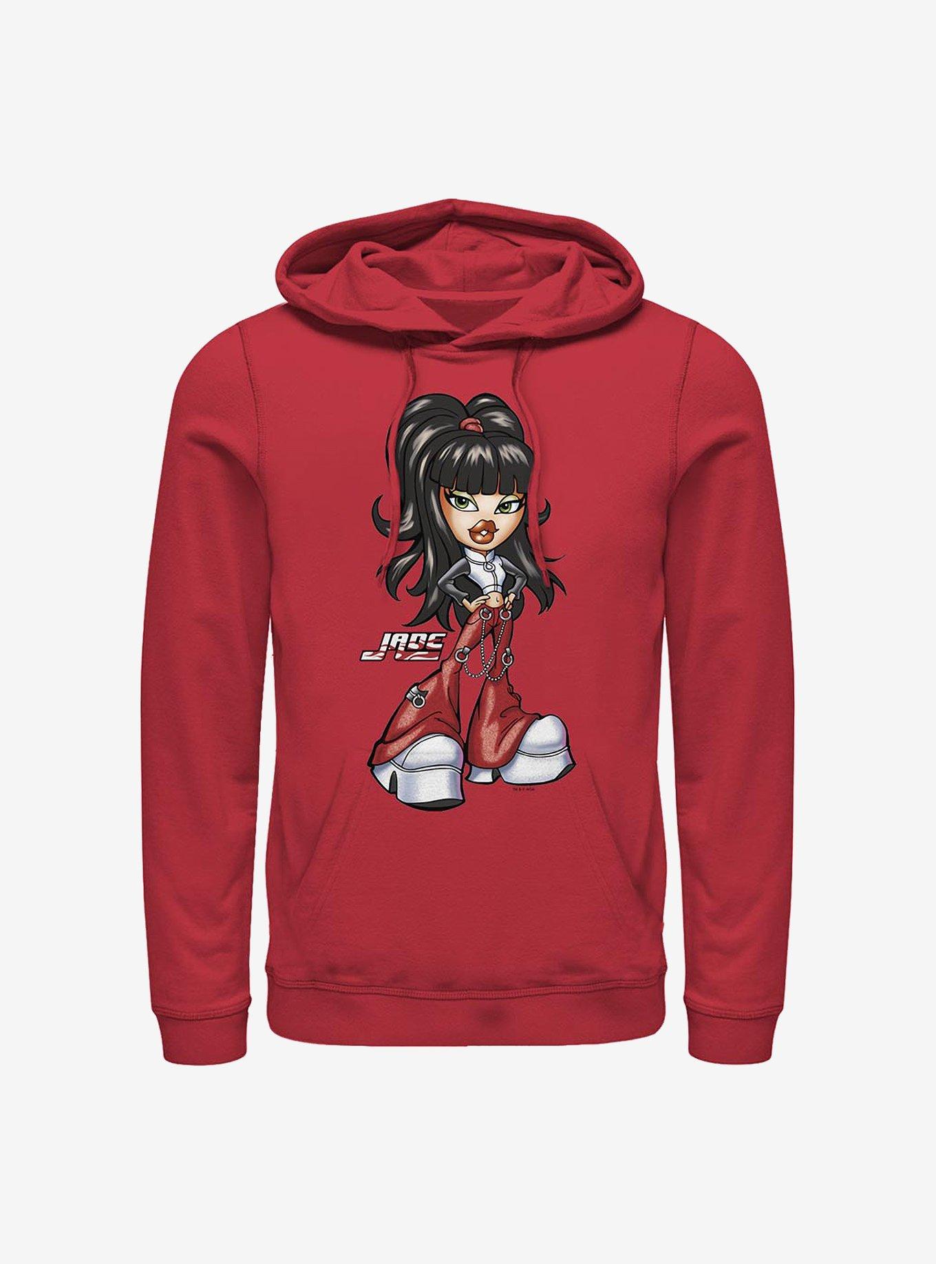 Bratz Fierce Jade Hoodie, RED, hi-res