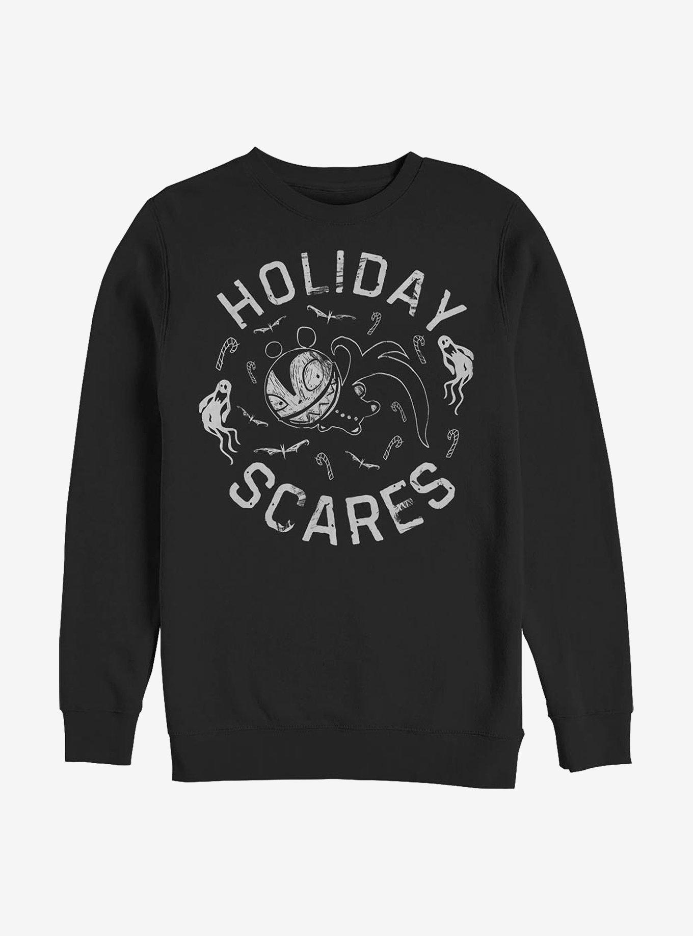 The Nightmare Before Christmas Holiday Scares Doll Sweatshirt, BLACK, hi-res