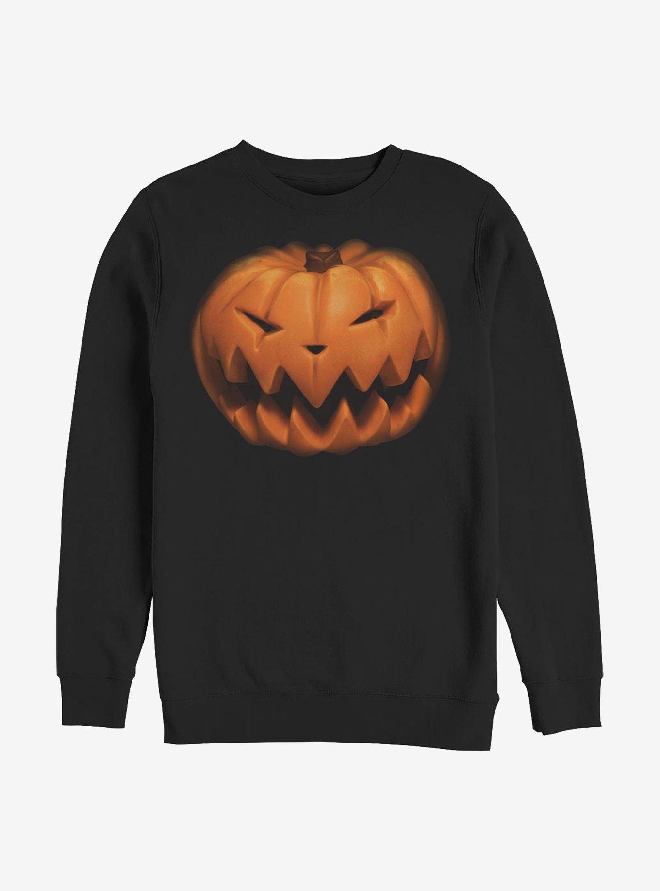 The Nightmare Before Christmas Pumpkin King Sweatshirt - BLACK | Hot Topic