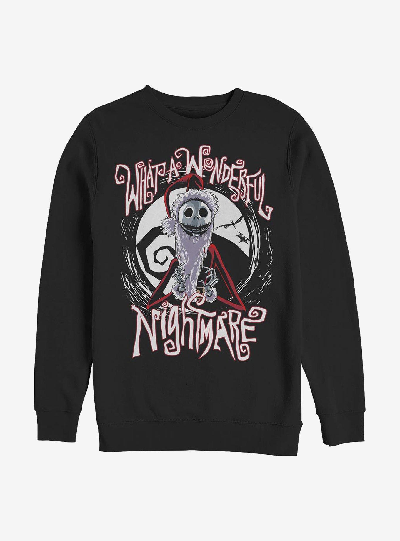 Disney The Nightmare Before Christmas Santa Jack Crew Sweatshirt