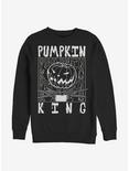 The Nightmare Before Christmas Pumpkin King Sweatshirt, BLACK, hi-res