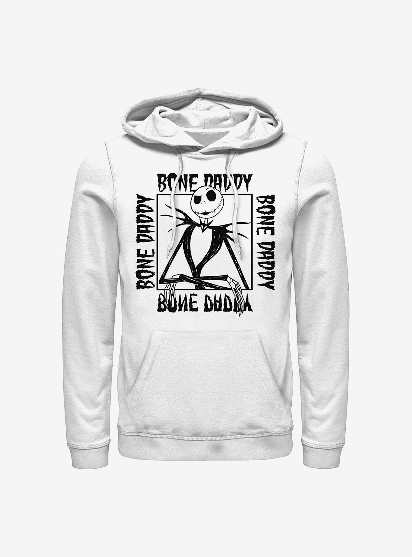 Disney The Nightmare Before Christmas Bone Daddy Jack Hoodie, WHITE, hi-res