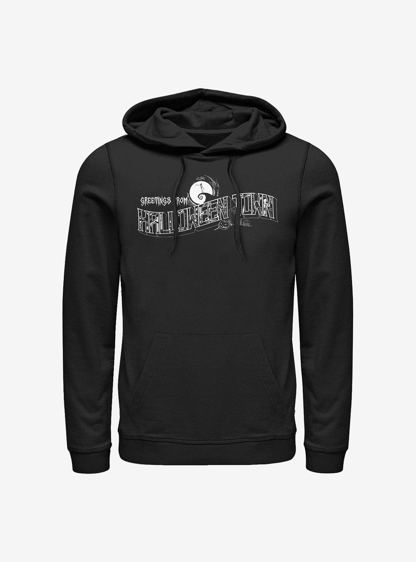 Disney The Nightmare Before Christmas Greetings Halloween Town Hoodie, , hi-res