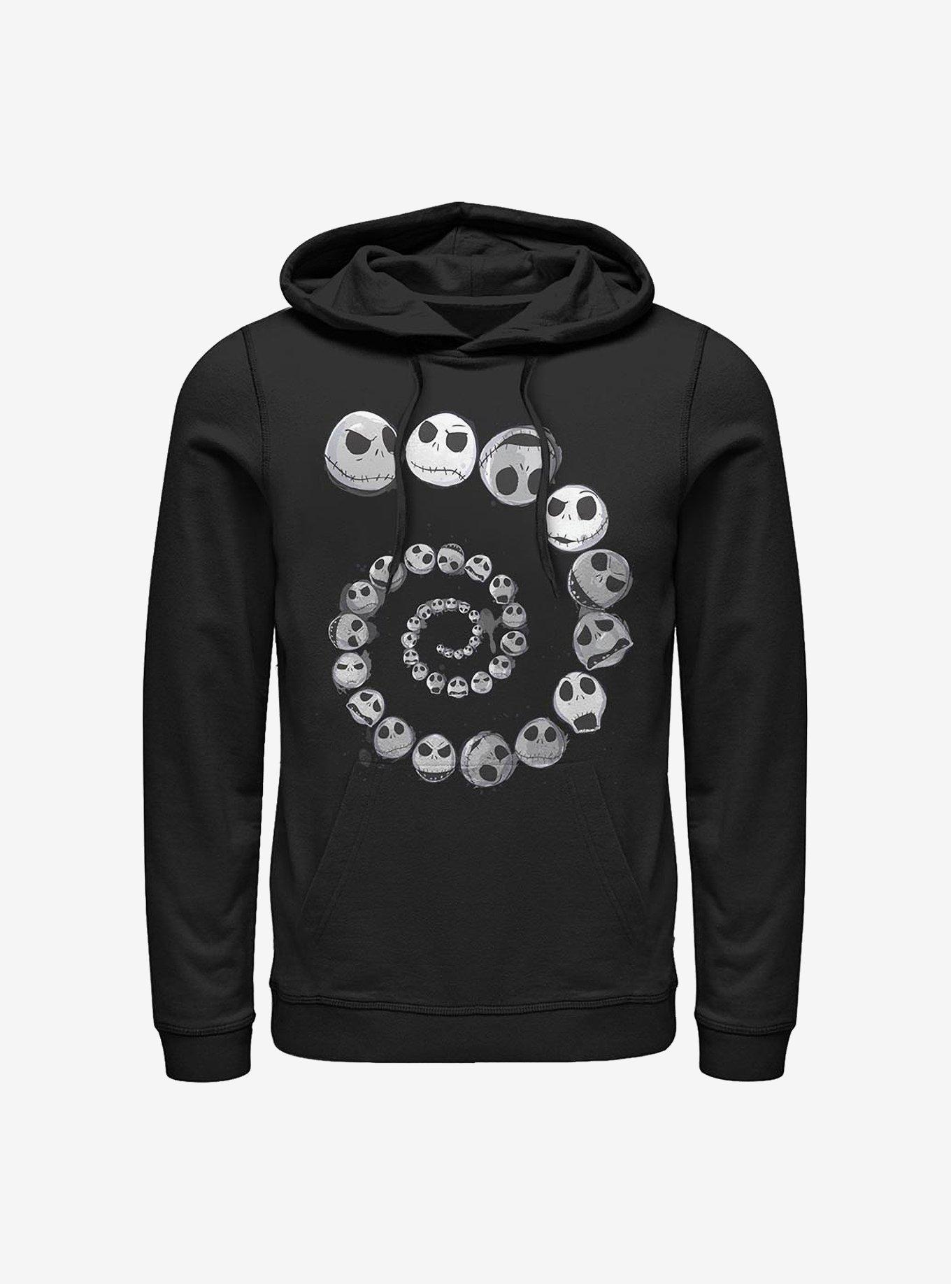 Disney The Nightmare Before Christmas Jack Emotions Spiral Hoodie, , hi-res