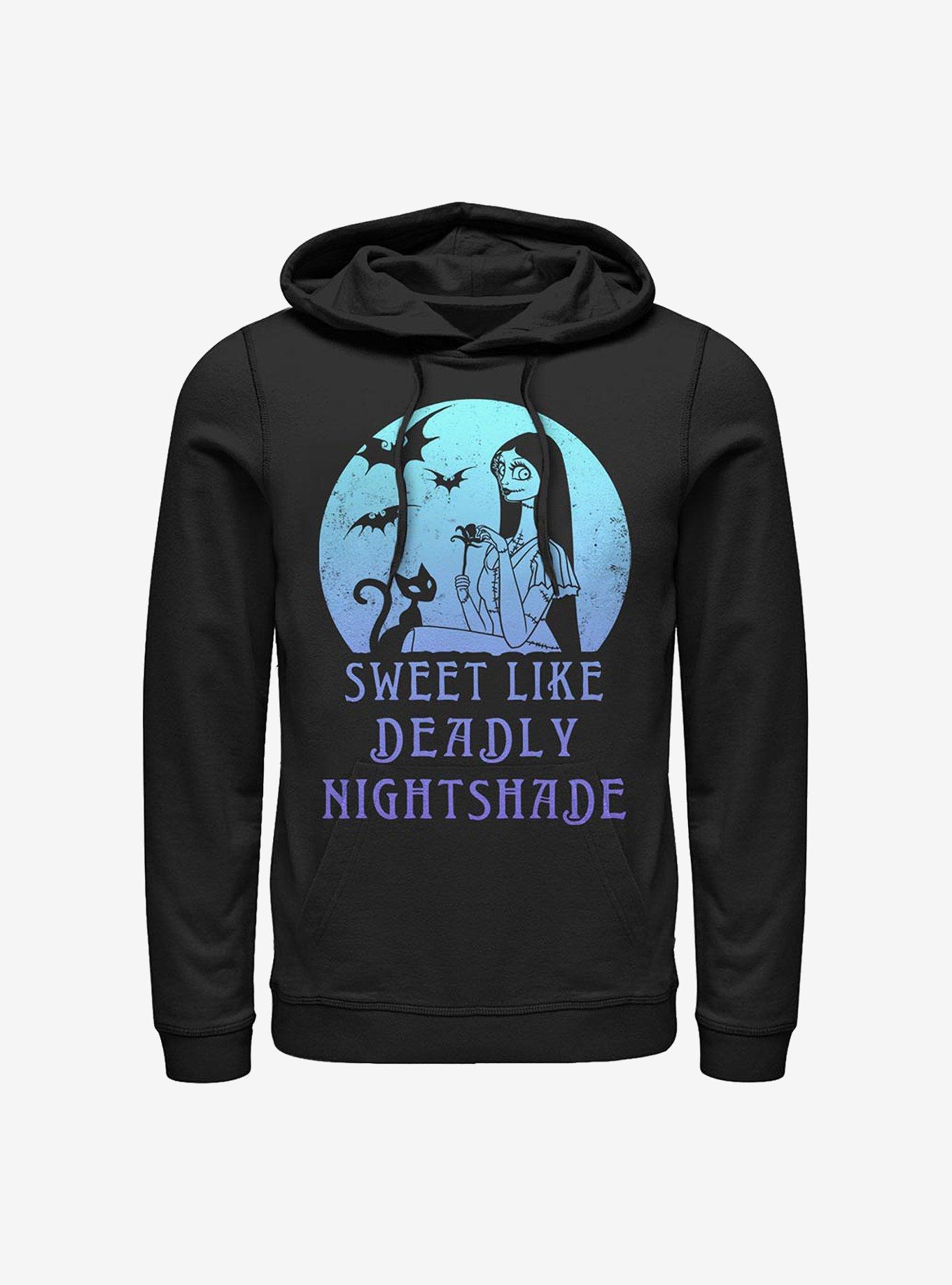 Disney The Nightmare Before Christmas Sally Moon Hoodie, BLACK, hi-res