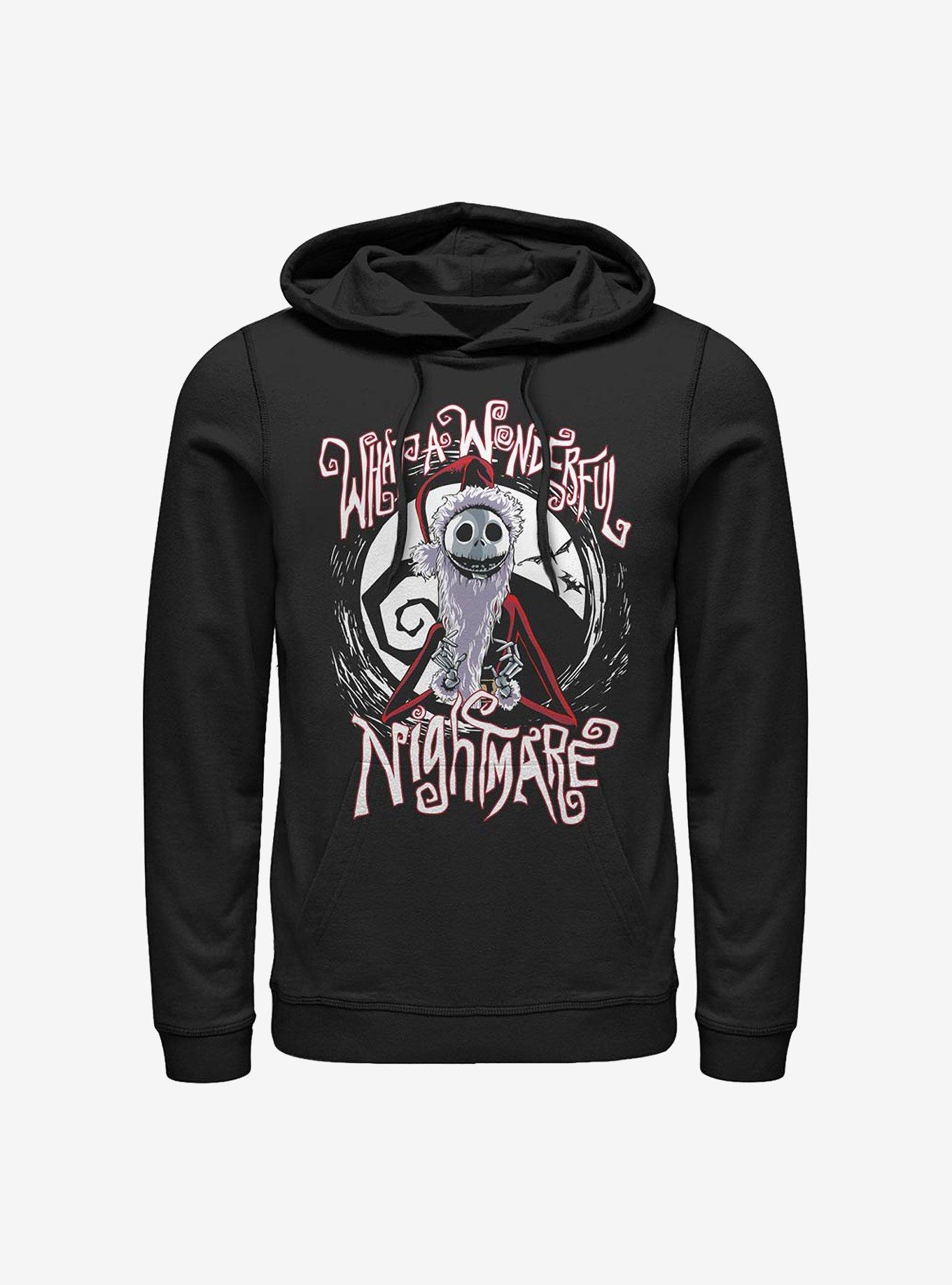 Disney The Nightmare Before Christmas Santa Jack Hoodie - BLACK | Hot Topic