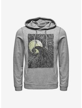 Disney The Nightmare Before Christmas Spiral Hill Hoodie, ATH HTR, hi-res