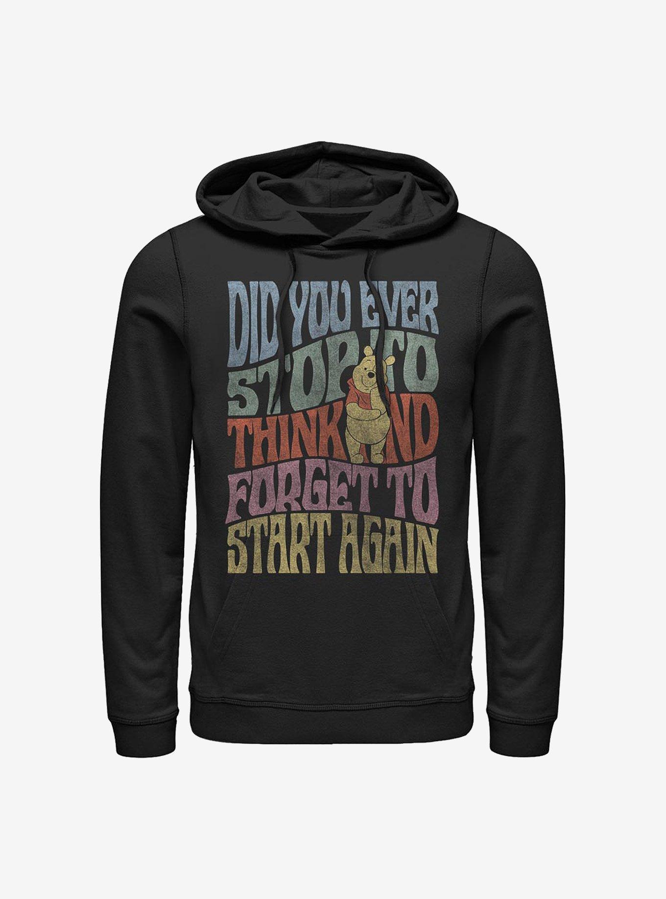 Disney Winnie The Pooh Did You Ever Hoodie, BLACK, hi-res