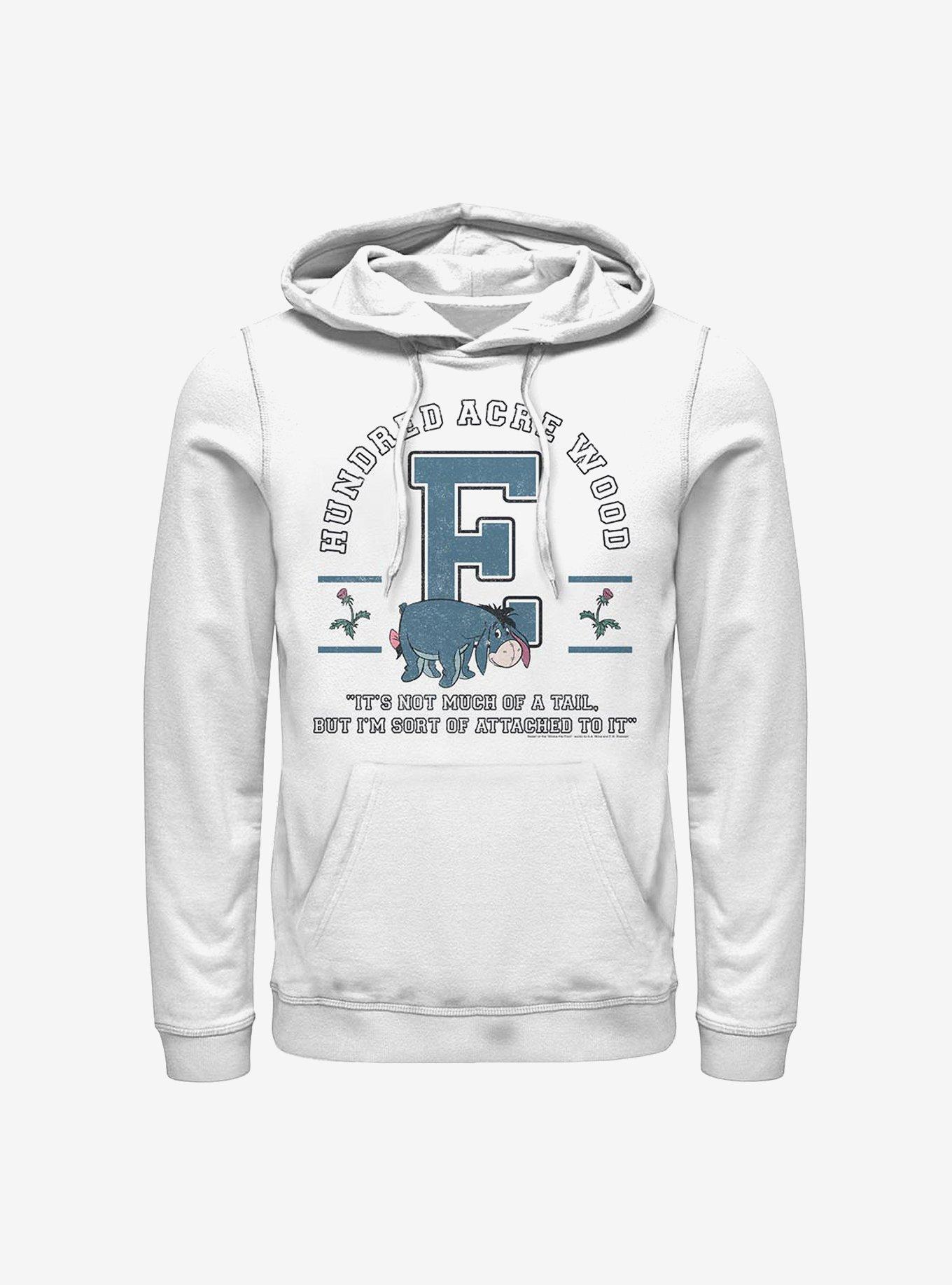 Disney Winnie The Pooh Eeyore Collegiate Hoodie, WHITE, hi-res