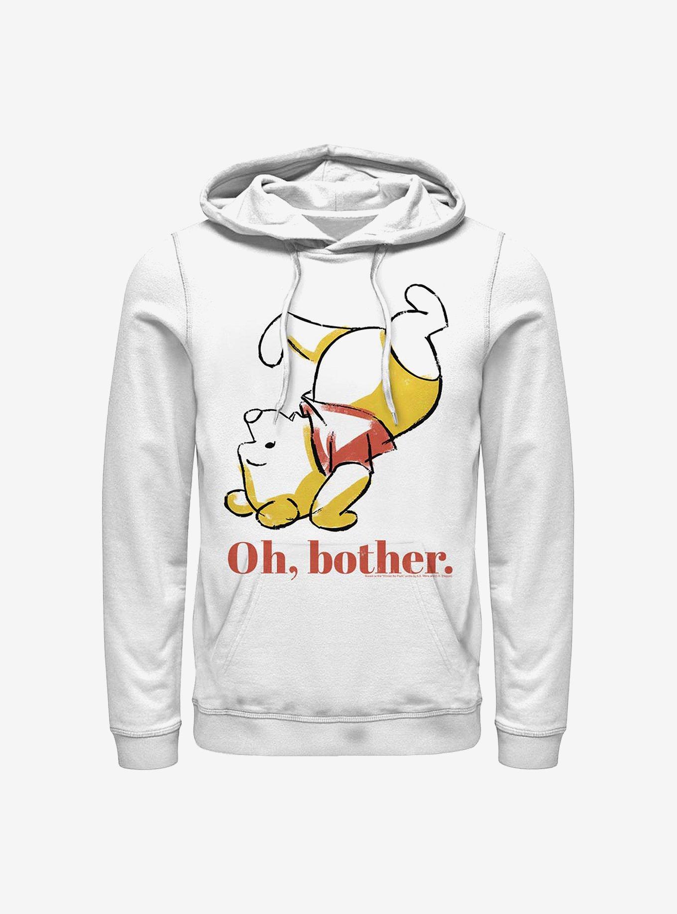 Disney Winnie The Pooh Oh, Bother Hoodie, WHITE, hi-res