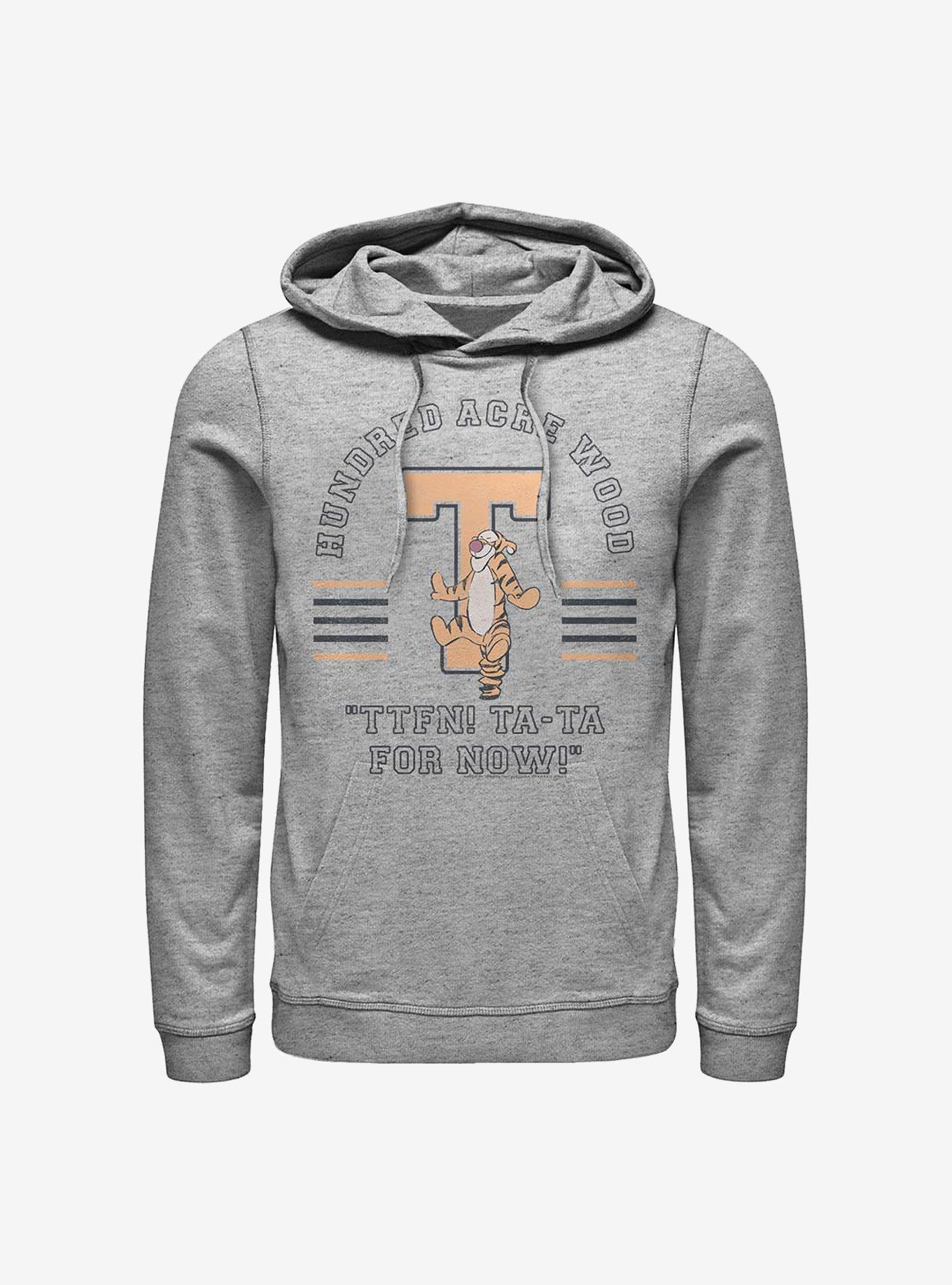 Disney Winnie The Pooh Tigger Collegiate Hoodie, ATH HTR, hi-res