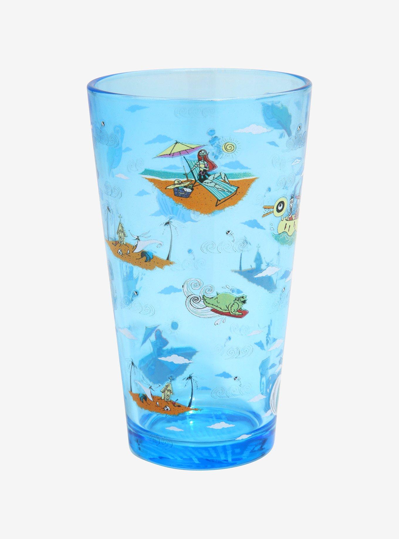 Disney Nightmare Before Christmas Beach Pint Glass - BoxLunch Exclusive, , hi-res