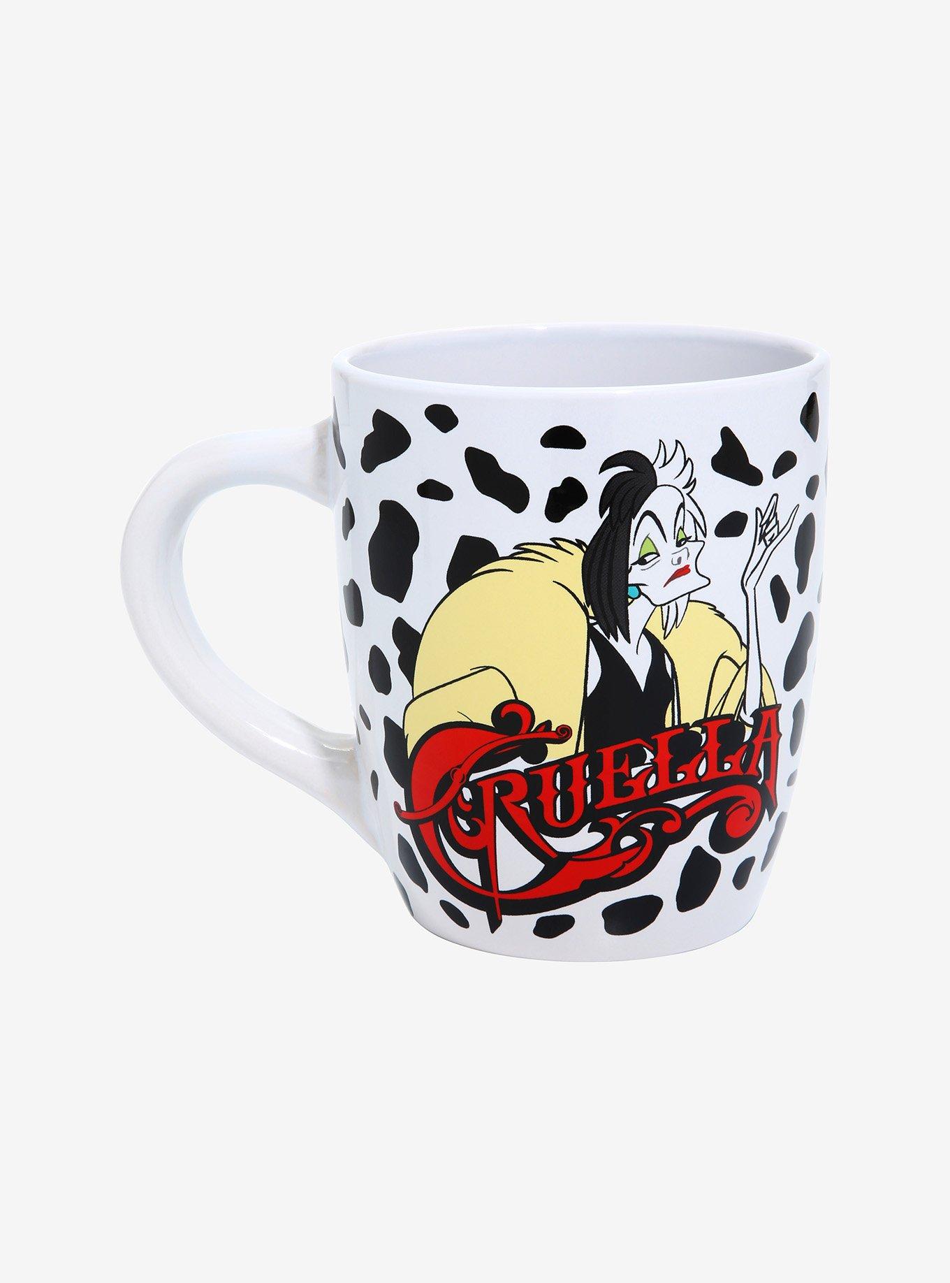 Disney One Hundred and One Dalmatians Cruella de Vil Spotted Mug, , hi-res view 1