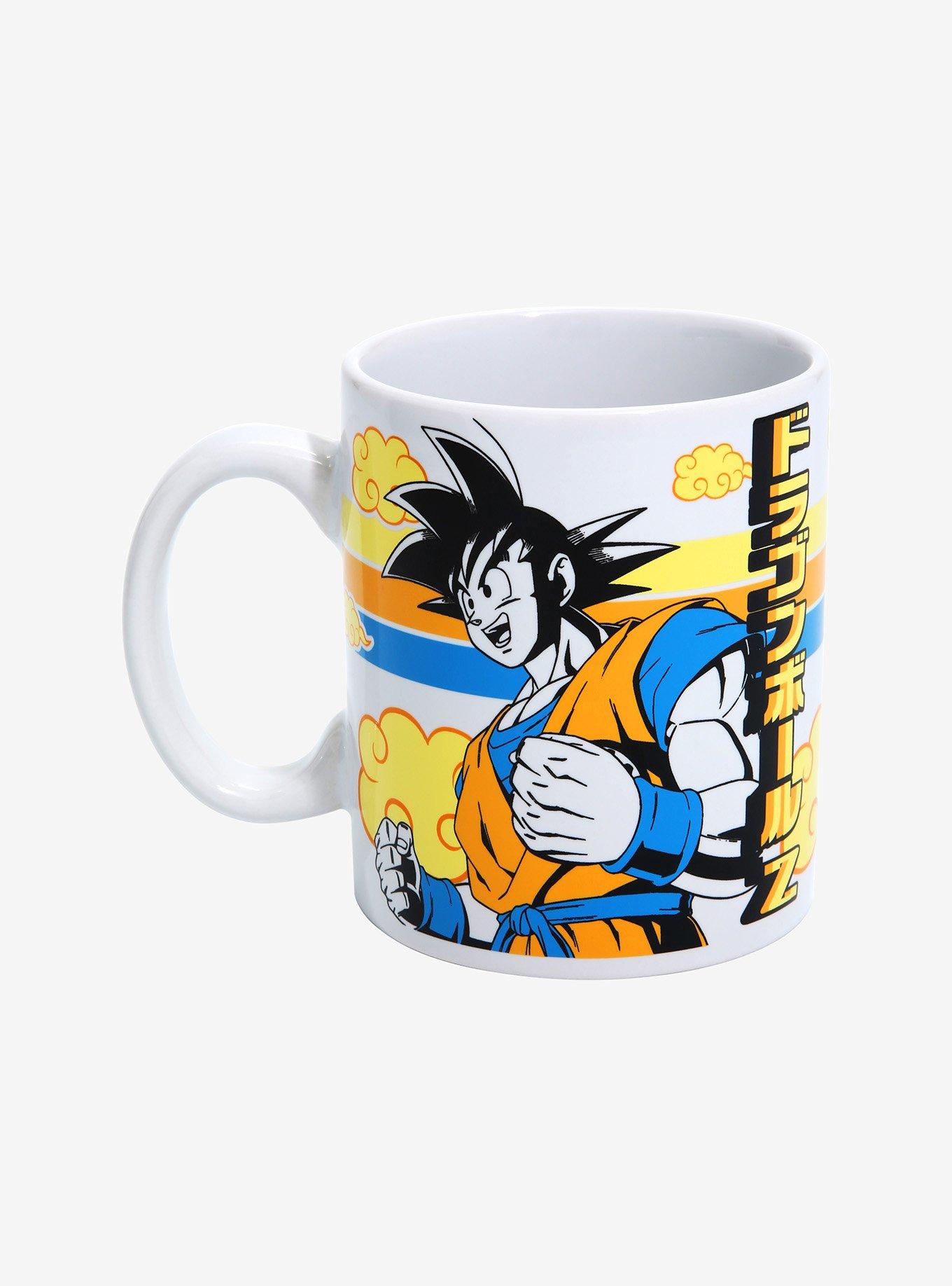 Dragon Ball Z Goku with Flying Nimbus Clouds Mug, , hi-res