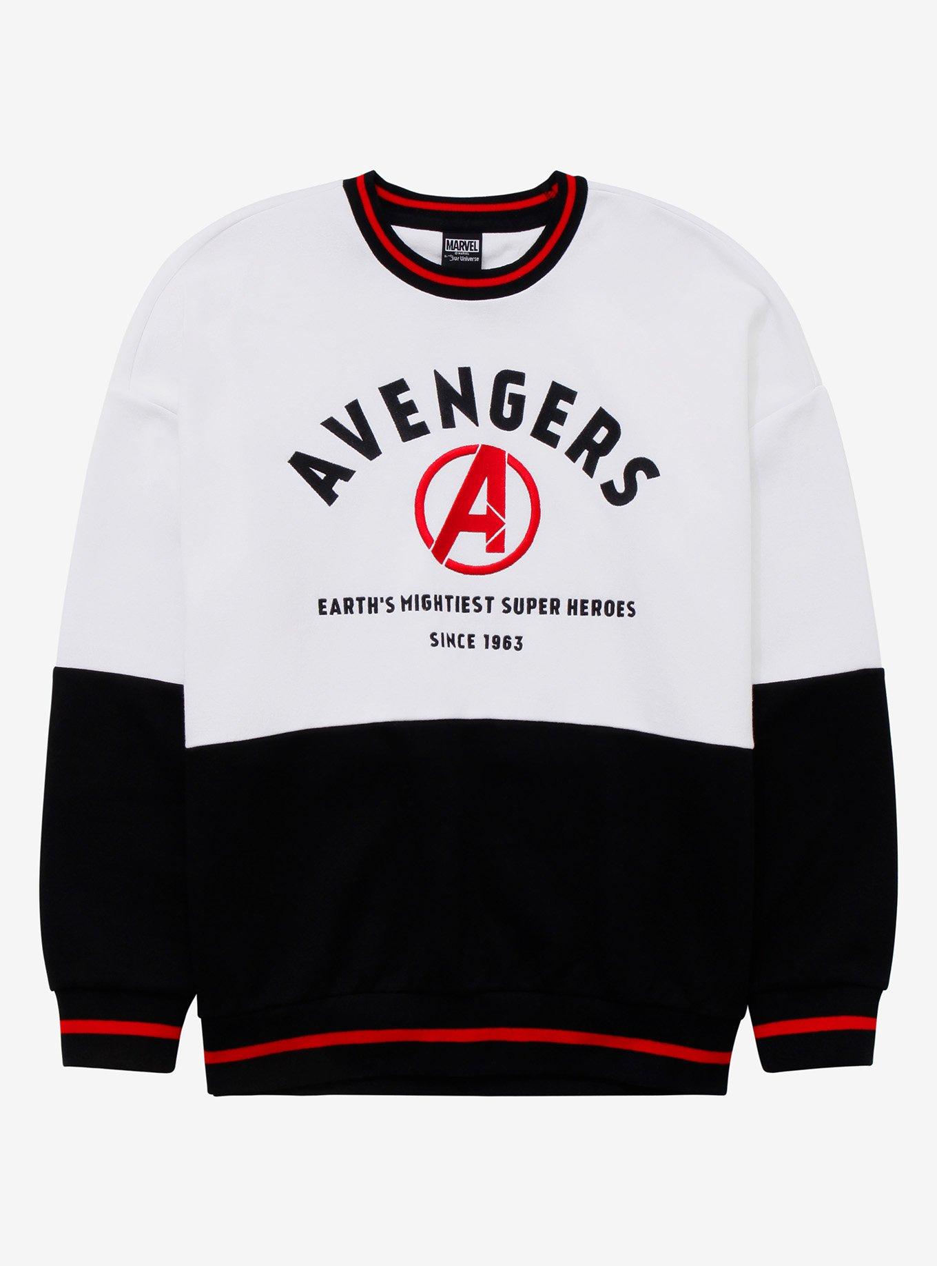 BoxLunch - Two-Tone Exclusive Crewneck BoxLunch Marvel Avengers |