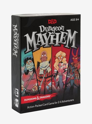 dungeon mayhem card sleeve size 