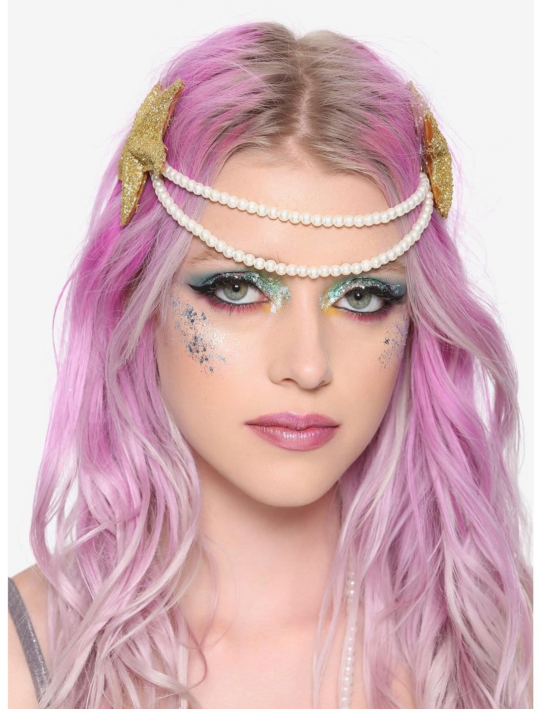 Pearl & Star Mermaid Headpiece, , hi-res