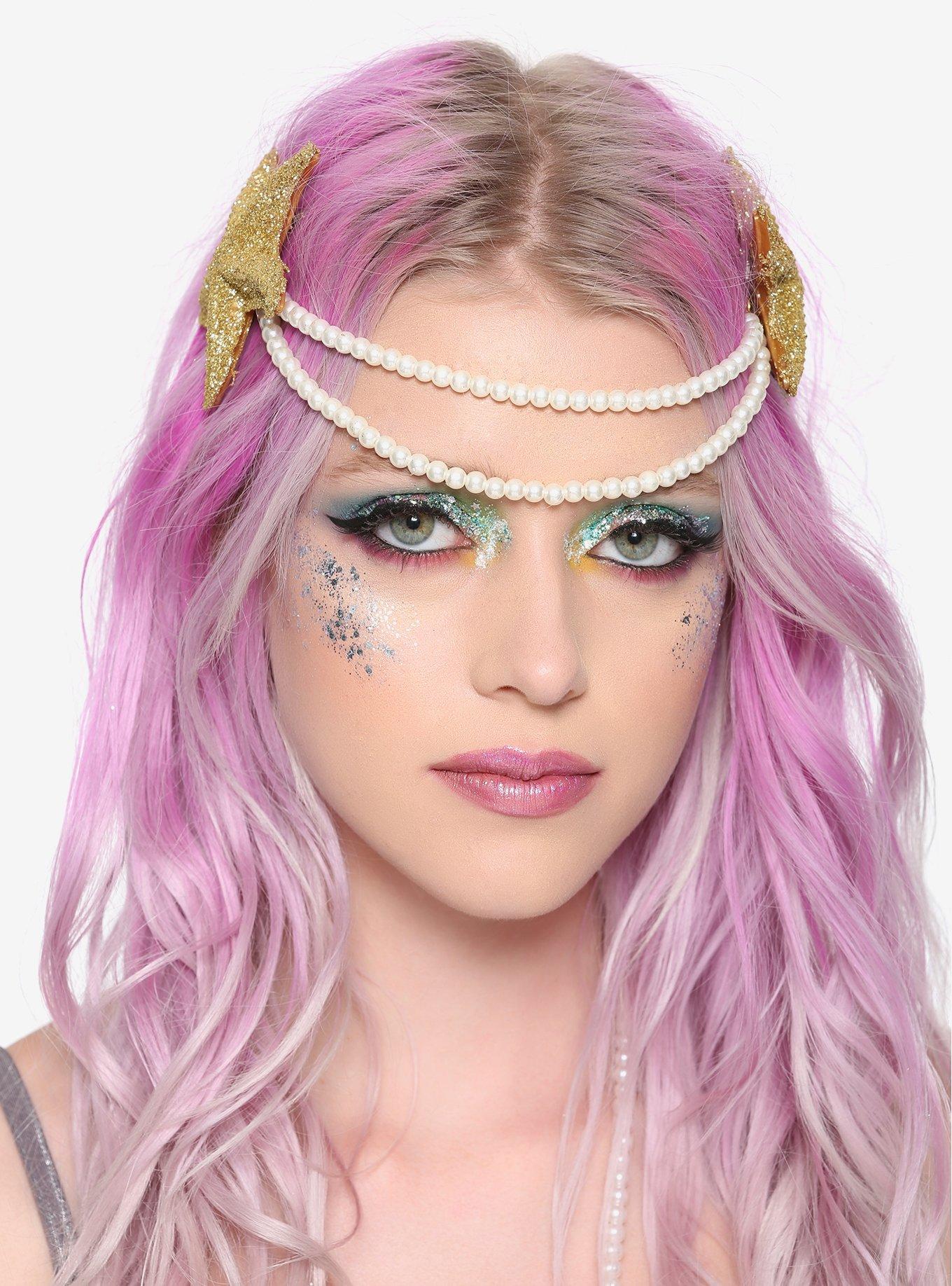 Pearl & Star Mermaid Headpiece, , hi-res