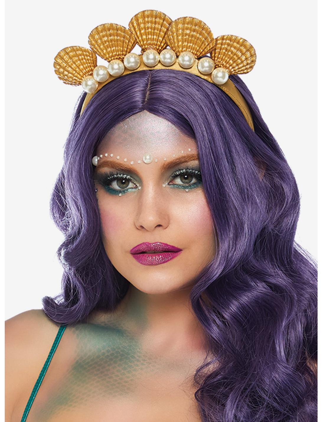 Seashell Mermaid Headband, , hi-res