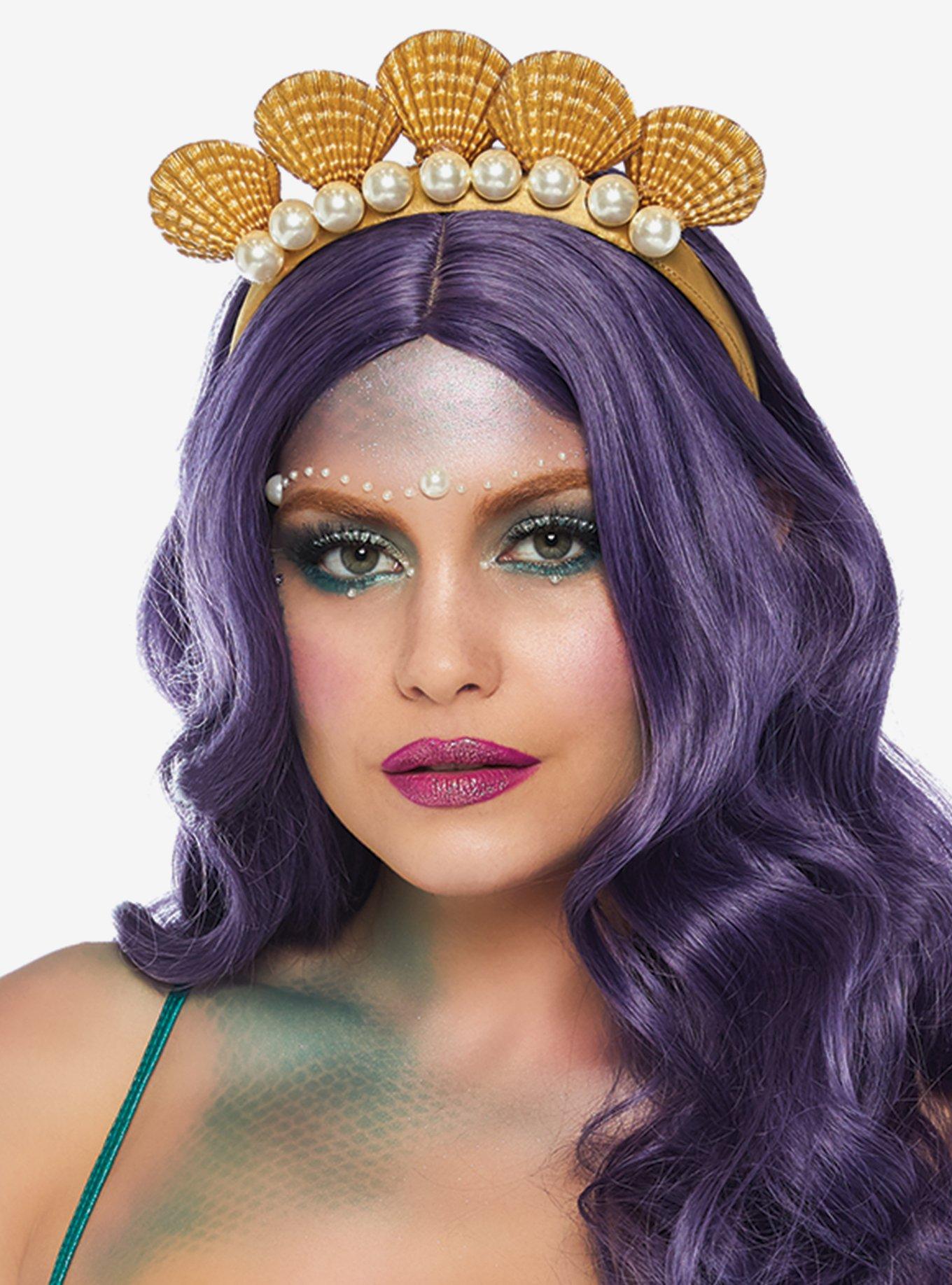 Seashell Mermaid Headband, , hi-res