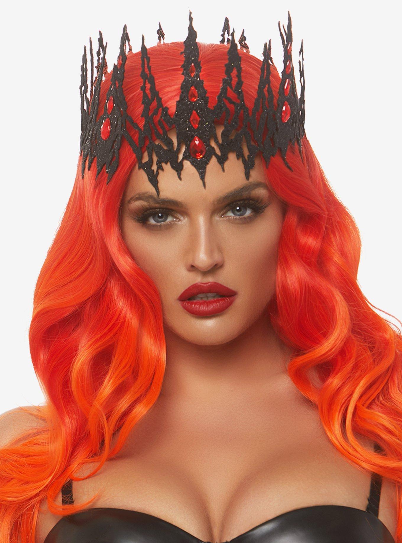 Jeweled Crown Black, , hi-res