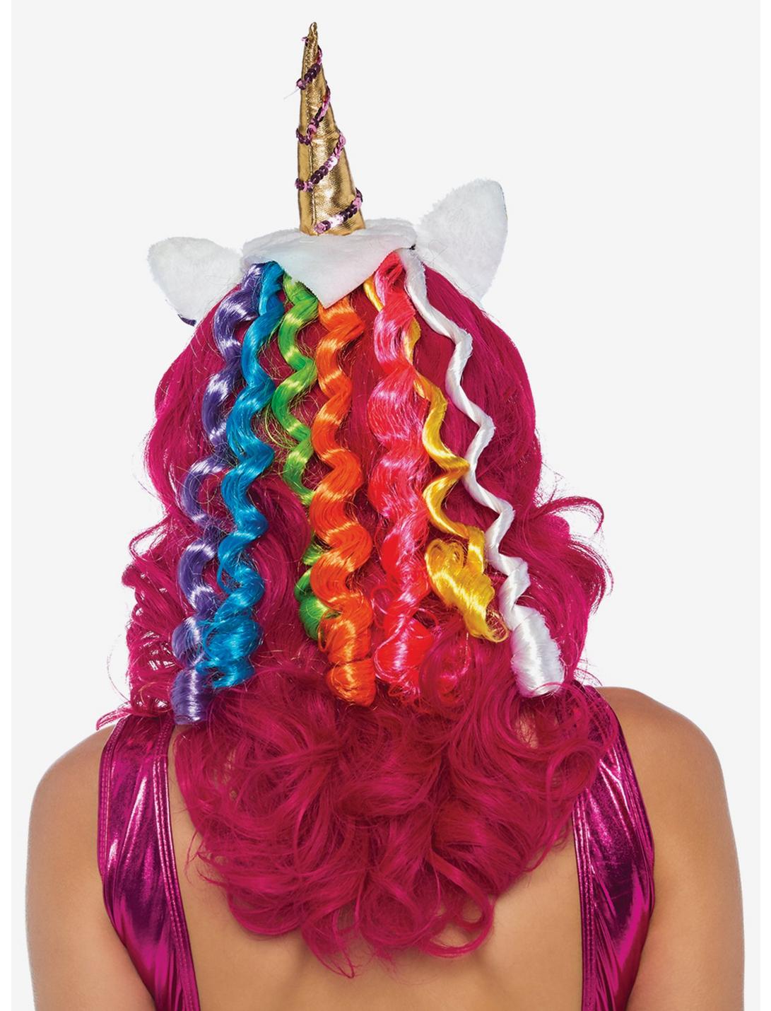 Rainbow Unicorn Headband, , hi-res