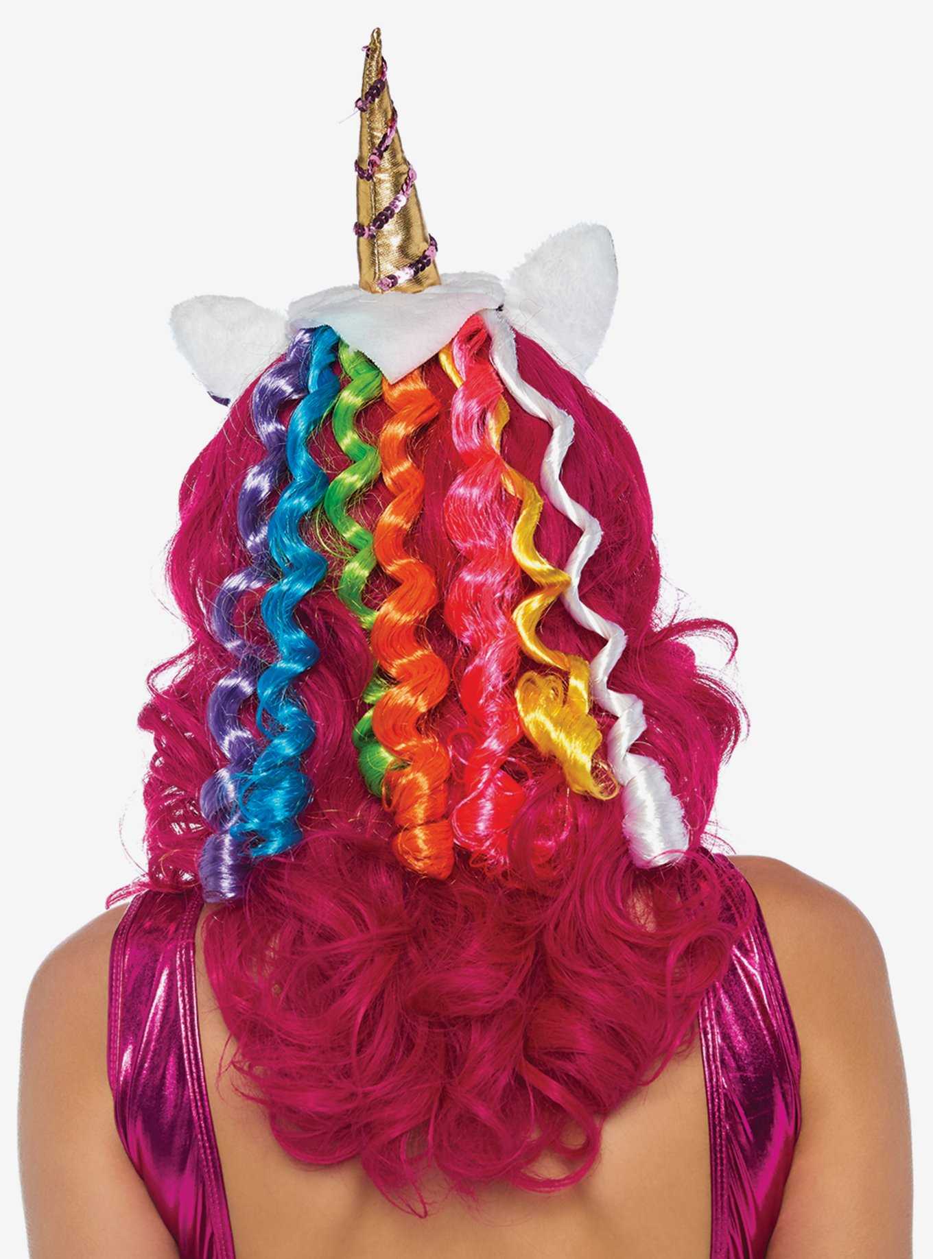 Rainbow Unicorn Headband, , hi-res