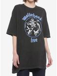 Motorhead Live Washed Extra Oversized Girls T-Shirt, BLACK, hi-res