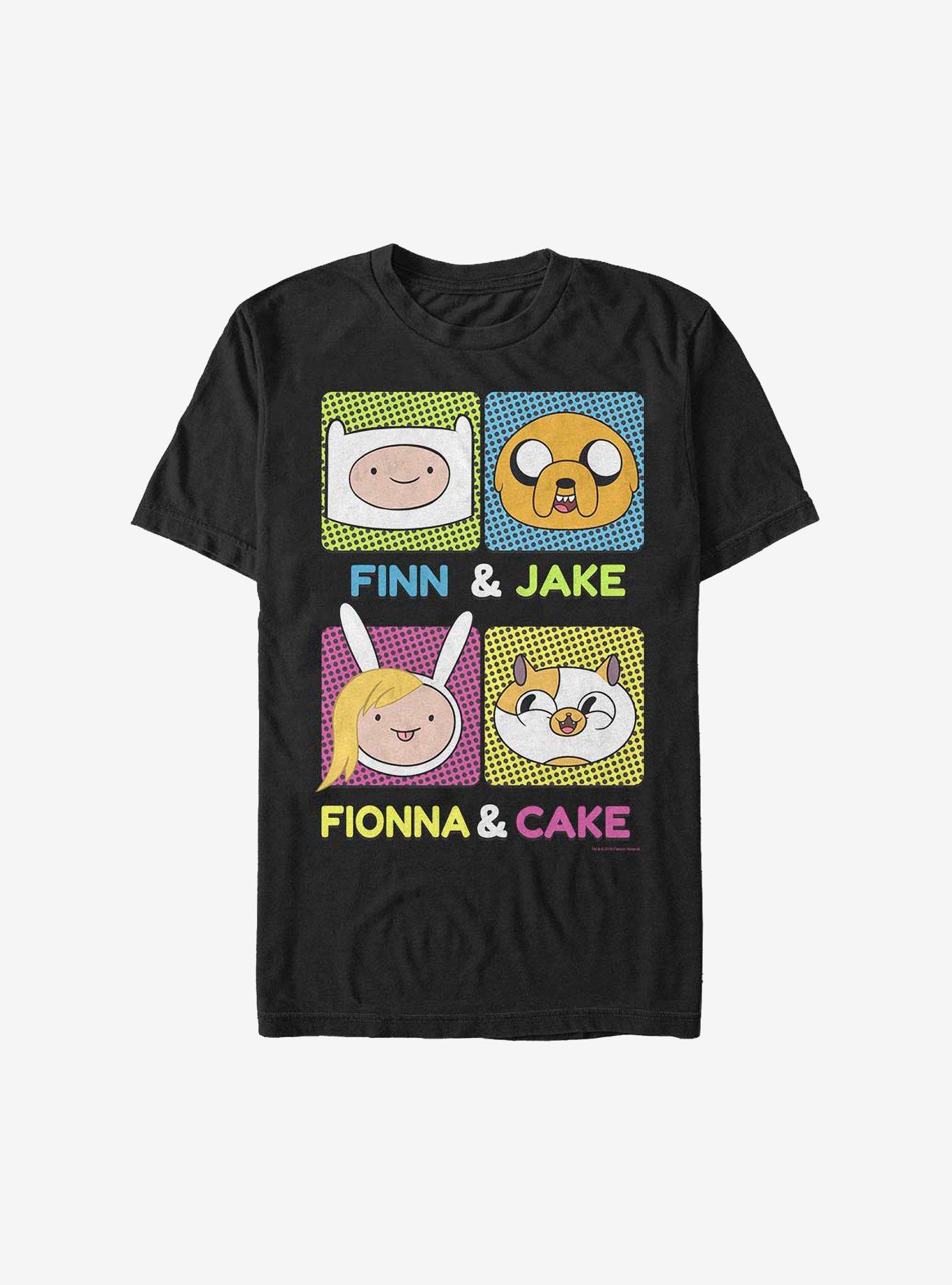 Adventure Time Fionna Jake T-Shirt - | BoxLunch