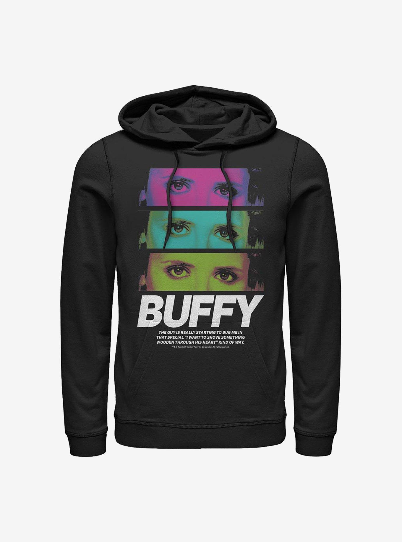 Buffy The Vampire Slayer Buffy Stack Hoodie, BLACK, hi-res