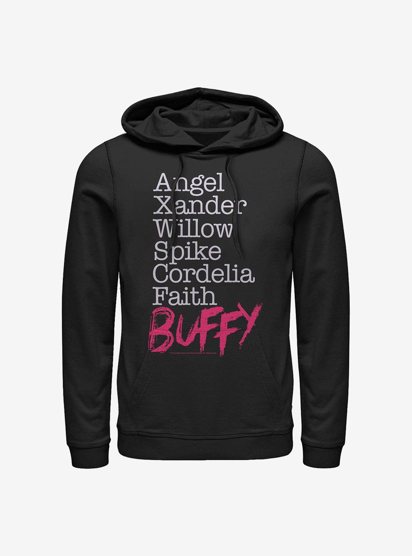 Buffy The Vampire Slayer Namestack Hoodie