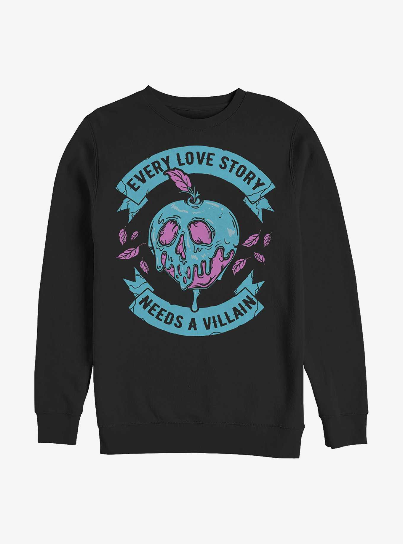 Disney Snow White Love Story Villain Crew Sweatshirt, , hi-res